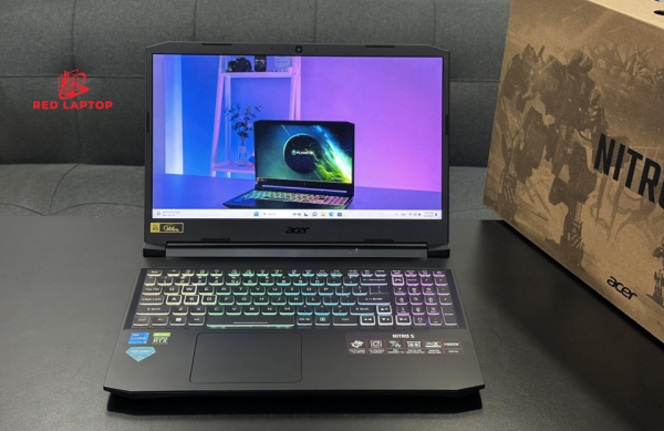 Red Laptop Acer Nitro 5 Gaming AN515 57 54MV i5 11400H.jpg