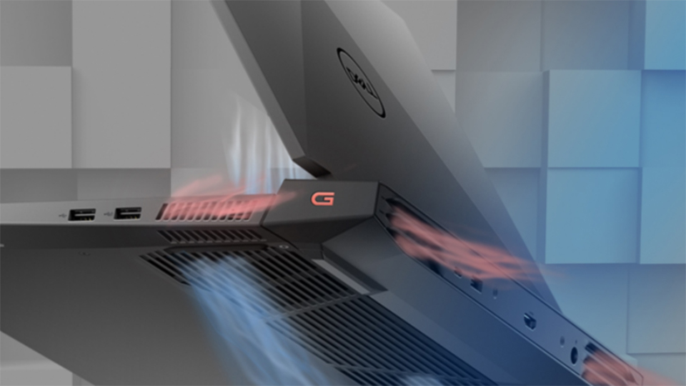 Red laptop Dell Gaming G15 5511