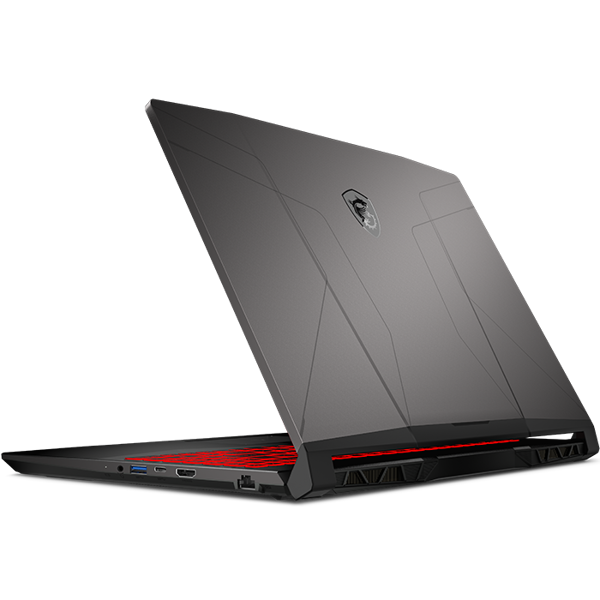 Red laptop MSI Pulse GL66 Intel Core i7
