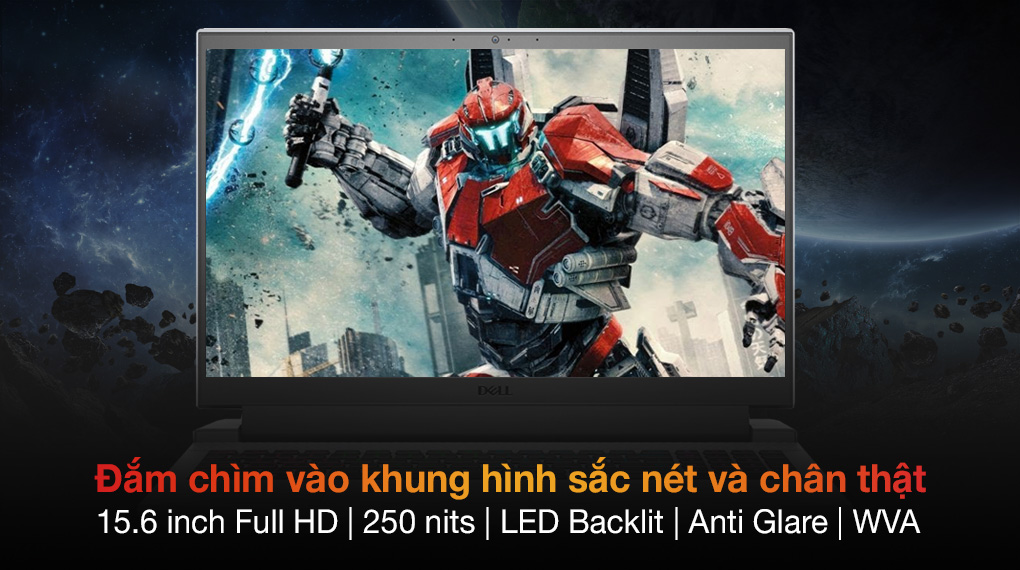 Red laptop dell gaming g15 5511 i5 70266676 8
