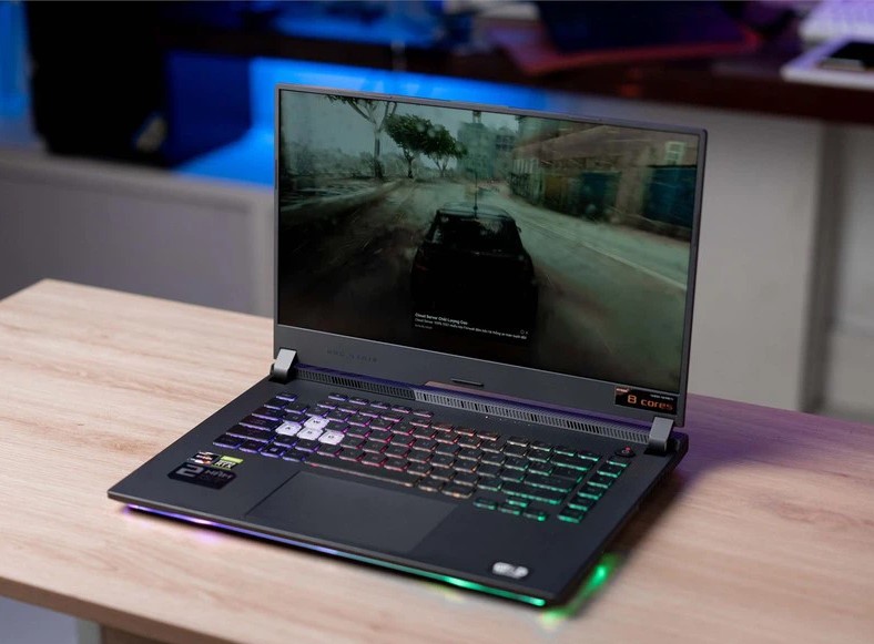 ASUS ROG Strix G15 G513ih red laptop