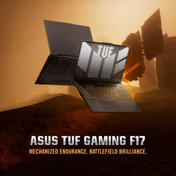 Red laptop ASUS TUF GAMING F17 FX707ZV4 LL021W