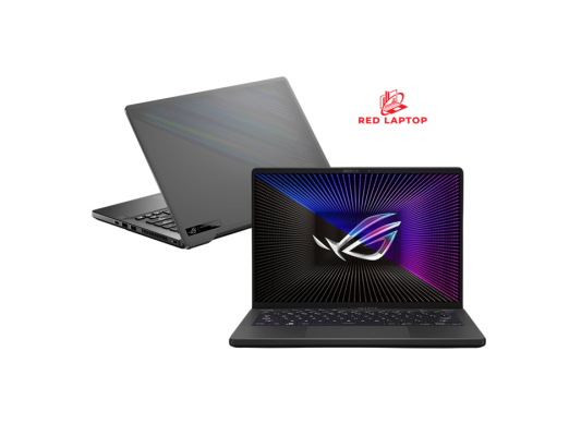 Red laptop.Asus Gaming ROG Zephyrus G14 GA402RJ R7 6800.jpg