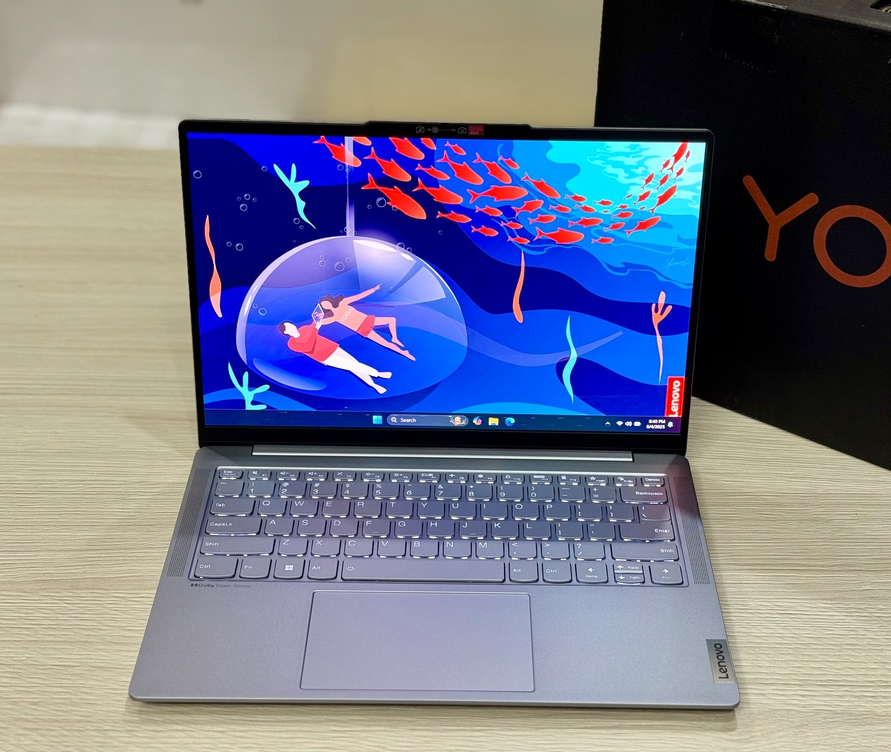 Red laptop Lenovo Yoga Slim 6 14IRH8 i7 13700H 1