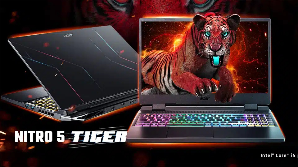 red laptop Acer Nitro 5 AN515 58 1