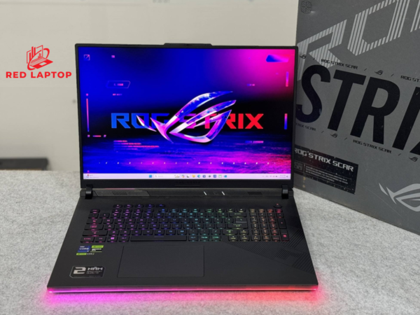 Red laptop Asus Rog Strix SCAR 18 G834JYR R6011W Intel Core i9 14900HX.jpg
