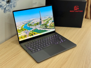 Laptop ASUS ROG Zephyrus G14 2024 R9 8945HS/ 16GB/ 1TB/ RTX 4050 6GB/ 14in 3K OLED 120Hz/ Win 11/ TRẮNG & XÁM 7 Red laptop ASUS ROG Zephyrus G14 2024 R9 8945HS Den.jpg 1