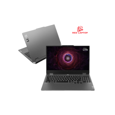 Red laptop Lenovo LOQ 15ARP9 R7 7435HS 1