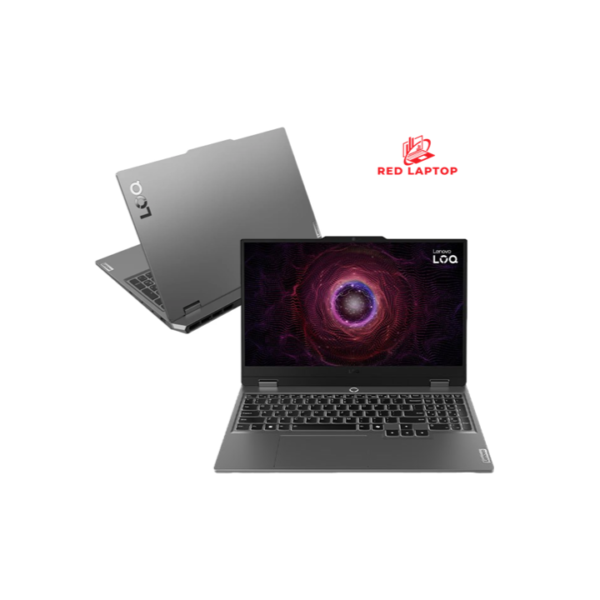 Red laptop Lenovo LOQ 15ARP9 R7 7435HS 1