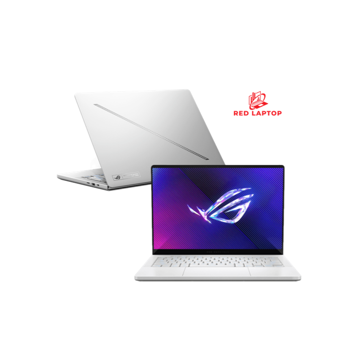 Red laptop. laptop ASUS ROG Zephyrus G14 2024 Red laptop. laptop ASUS ROG Zephyrus G14 2024