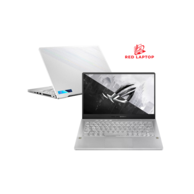 Red laptop.Asus ROG Zephyrus G14 GA401QM