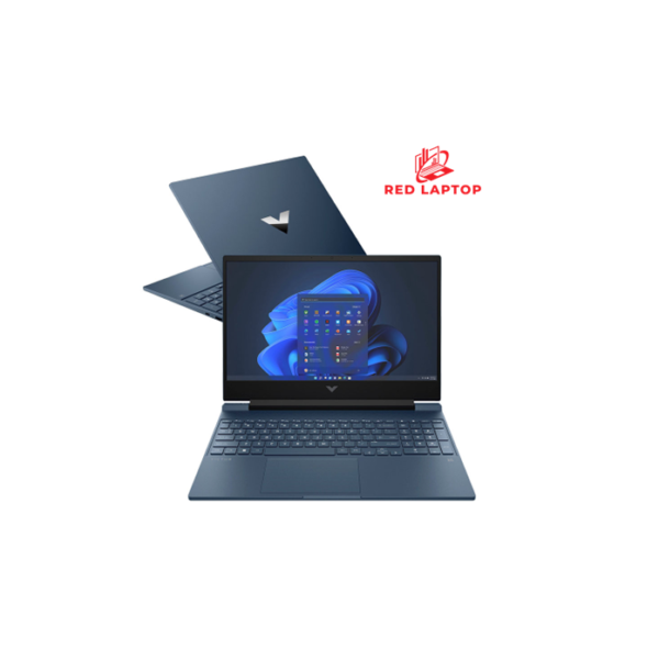 Red laptop. HP Victus 15 FA1093DX 2023