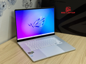 Red laptop Asus ROG Zephyrus G16 GA605WI Ryzen AI 9 HX 370 trang.jpg