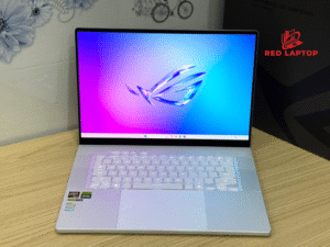 Red laptop Asus ROG Zephyrus G16 GA605WI Ryzen AI 9 HX 370 trang.jpg